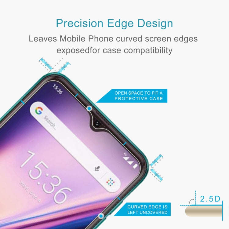 For Ulefone Note 7T 10 PCS 0.26mm 9H 2.5D Tempered Glass Film by buy2fix