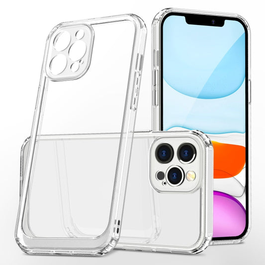 For iPhone 11 Pro Max Crystal Clear Shockproof PC + TPU Protective Case (Transparent) by buy2fix