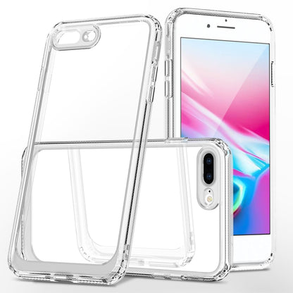 Crystal Clear Shockproof PC + TPU Protective Case For iPhone 8 Plus / 7 Plus(Transparent) by buy2fix