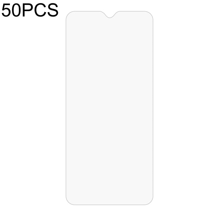 For Ulefone Note 7P 50 PCS 0.26mm 9H 2.5D Tempered Glass Film by buy2fix