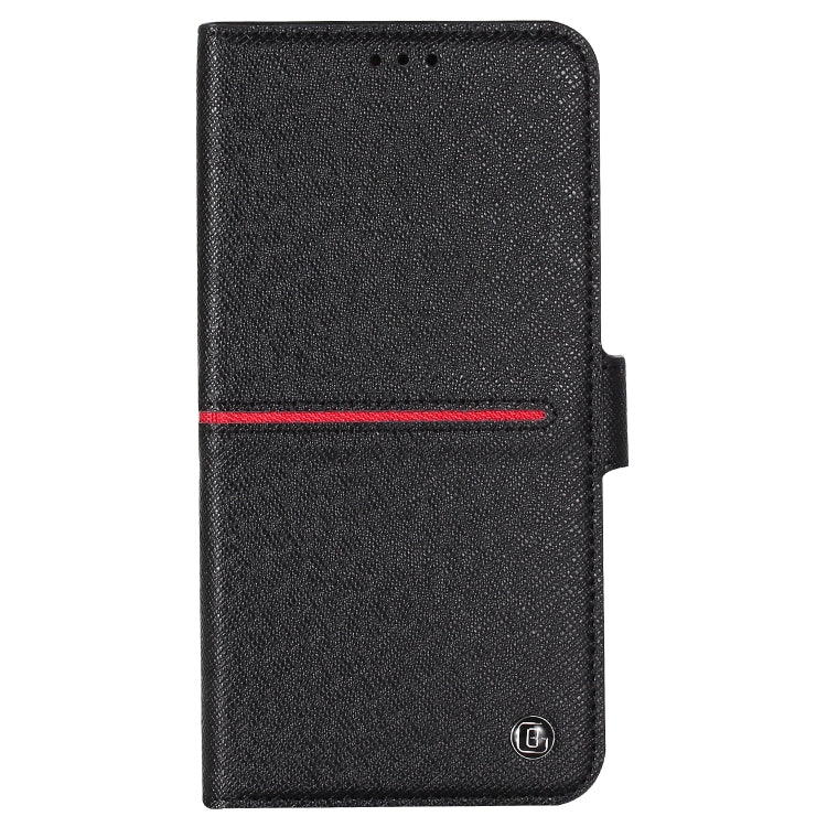 For iPhone XS Max GEBEI Top-grain Leather Horizontal Flip Protective Case with Holder & Card Slots & Wallet & Photo Frame(Black) - More iPhone Cases by GEBEI | Online Shopping UK | buy2fix