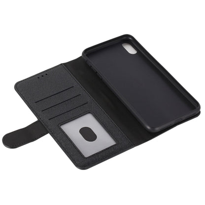 For iPhone XS Max GEBEI Top-grain Leather Horizontal Flip Protective Case with Holder & Card Slots & Wallet & Photo Frame(Black) - More iPhone Cases by GEBEI | Online Shopping UK | buy2fix