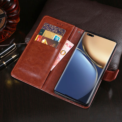 idewei Crazy Horse Texture Horizontal Flip Leather Case with Holder & Card Slots & Wallet For Honor Magic3(Black) - Honor Cases by idewei | Online Shopping UK | buy2fix