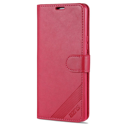 AZNS Sheepskin Texture Horizontal Flip Leather Case with Holder & Card Slots & Wallet For Honor 50 Pro(Red) - Honor Cases by AZNS | Online Shopping UK | buy2fix