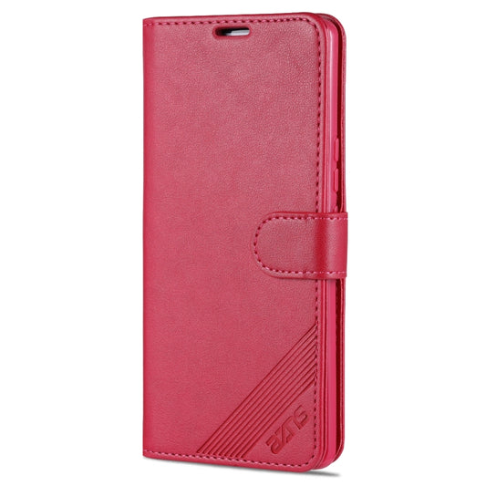 AZNS Sheepskin Texture Horizontal Flip Leather Case with Holder & Card Slots & Wallet For Honor 50 Pro(Red) - Honor Cases by AZNS | Online Shopping UK | buy2fix
