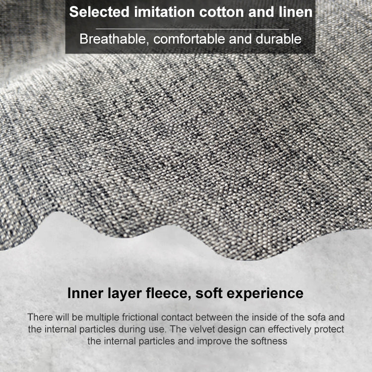 Lazy Sofa Bean Bag Chair Fabric Cover, Size:100 x 120cm(Red) by buy2fix