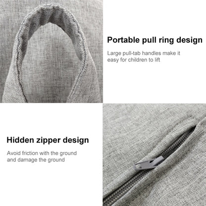 Lazy Sofa Bean Bag Chair Fabric Cover, Size:100 x 120cm(Red) by buy2fix