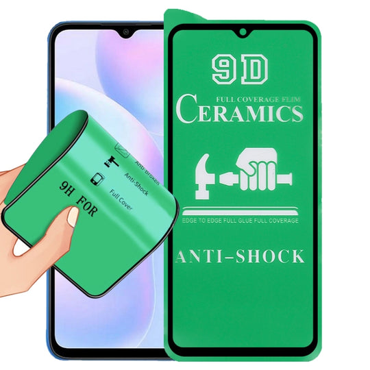 For Xiaomi Redmi 10A / 9A / 9A Sport / 9C / 9C NFC / Poco C31 / 9 Acitv 9D Full Screen Full Glue Ceramic Film