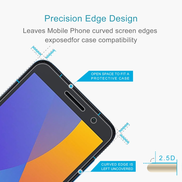 For Alcatel 1 2021 0.26mm 9H 2.5D Tempered Glass Film - Alcatel Tempered Glass by DIYLooks | Online Shopping UK | buy2fix