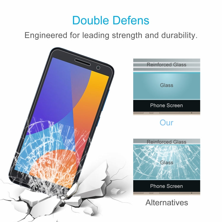 For Alcatel 1 2021 0.26mm 9H 2.5D Tempered Glass Film - Alcatel Tempered Glass by DIYLooks | Online Shopping UK | buy2fix