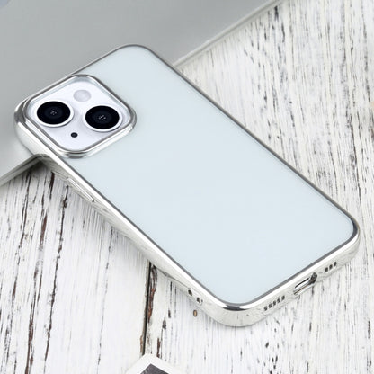 For iPhone 13 Ultra-thin Electroplating TPU Protective Case(Silver) - iPhone 13 Cases by buy2fix | Online Shopping UK | buy2fix