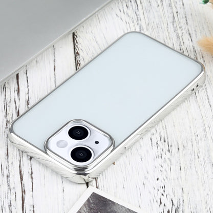 For iPhone 13 Ultra-thin Electroplating TPU Protective Case(Silver) - iPhone 13 Cases by buy2fix | Online Shopping UK | buy2fix