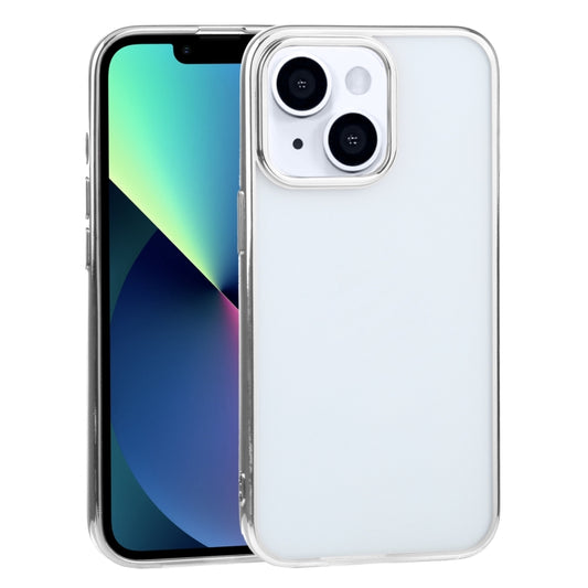 For iPhone 13 mini Ultra-thin Electroplating TPU Protective Case (Silver) by buy2fix
