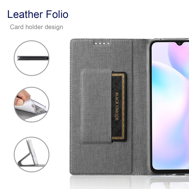For OnePlus Nord N200 5G ViLi DMX Series Shockproof TPU + PU Leather Magnetic Attraction Horizontal Flip Case with Card Slot & Holder(Grey) - OnePlus Cases by ViLi | Online Shopping UK | buy2fix
