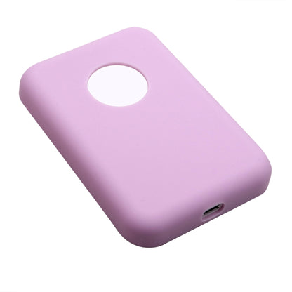 Ultra-Thin Magsafing Silicone Case for Magsafe Battery Pack(Purple) - Others Accessories by buy2fix | Online Shopping UK | buy2fix