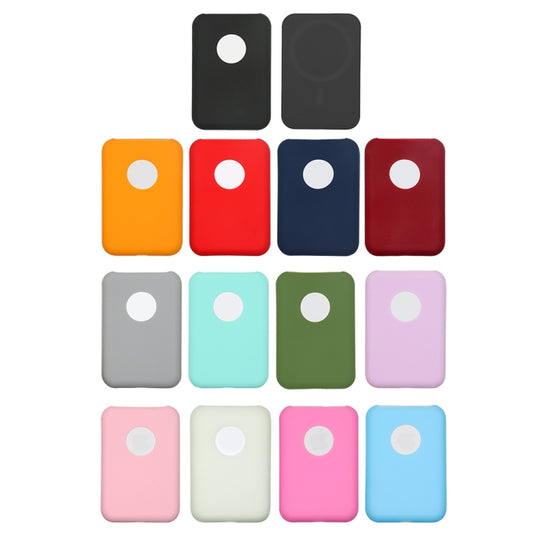 Ultra-Thin Magsafing Silicone Case for Magsafe Battery Pack(Pink) - Others Accessories by buy2fix | Online Shopping UK | buy2fix