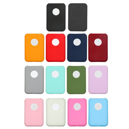 Ultra-Thin Magsafing Silicone Case for Magsafe Battery Pack(Orange) - Others Accessories by buy2fix | Online Shopping UK | buy2fix