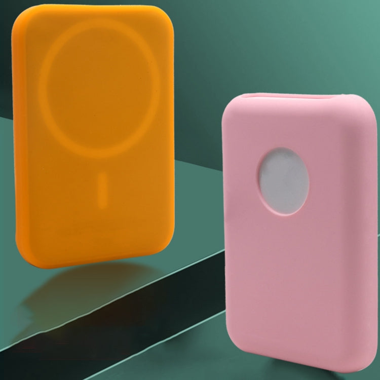 Ultra-Thin Magsafing Silicone Case for Magsafe Battery Pack(Mint Green) - Others Accessories by buy2fix | Online Shopping UK | buy2fix