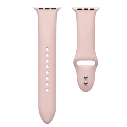 Double Nail Silicone Strap Watch Band For Apple Watch Ultra 49mm&Watch Ultra 2 49mm / Series 9&8&7 45mm / SE 3&SE 2&6&SE&5&4 44mm / 3&2&1 42mm(Silt) by buy2fix