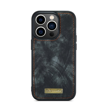 For iPhone 13 Pro Max CaseMe-008 Detachable Multifunctional Horizontal Flip Leather Case with Card Slot & Holder & Zipper Wallet & Photo Frame (Black) - iPhone 13 Pro Max Cases by CaseMe | Online Shopping UK | buy2fix