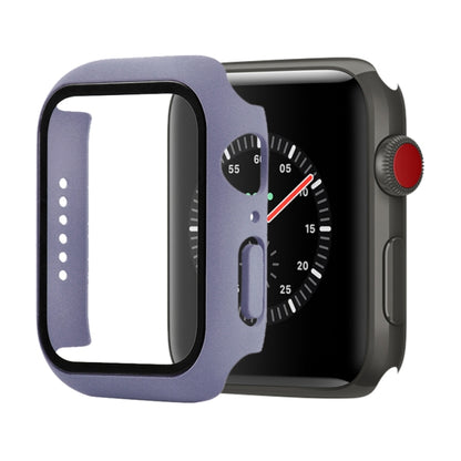 Shockproof PC+Tempered Glass Protective Case with Packed Carton For Apple Watch Series 3 & 2 & 1 42mm(Lavender) by buy2fix