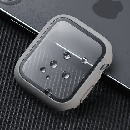 Shockproof PC+Tempered Glass Protective Case with Packed Carton For Apple Watch Series 3 & 2 & 1 42mm(Rose Red) by buy2fix