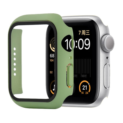 Shockproof PC+Tempered Glass Protective Case with Packed Carton For Apple Watch Series 6 / 5 / 4 / Watch SE 40mm(Mint Green) by buy2fix