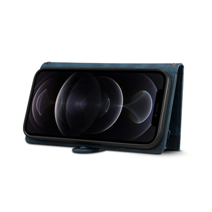 Retro Frosted Horizontal Flip Leather Case with Holder & Card Slot & Wallet & Zipper Pocket & Lanyard For iPhone 11 Pro Max(Deep Green) - iPhone 11 Pro Max Cases by buy2fix | Online Shopping UK | buy2fix