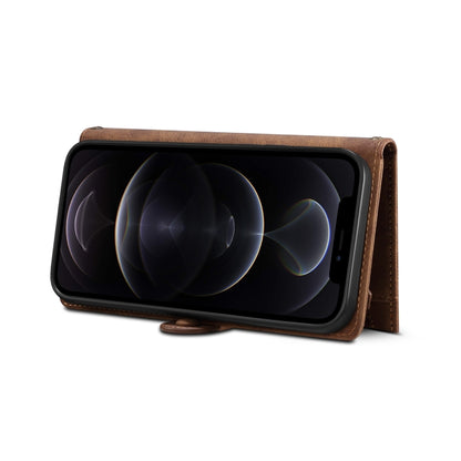 Retro Frosted Horizontal Flip Leather Case with Holder & Card Slot & Wallet & Zipper Pocket & Lanyard For iPhone 11 Pro(Brown) by buy2fix