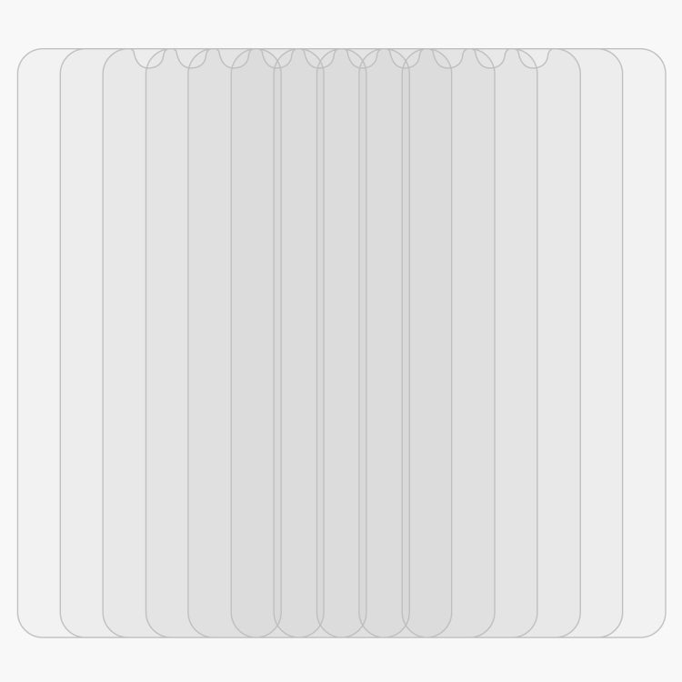 For Motorola Moto E6i 10 PCS 0.26mm 9H 2.5D Tempered Glass Film by buy2fix