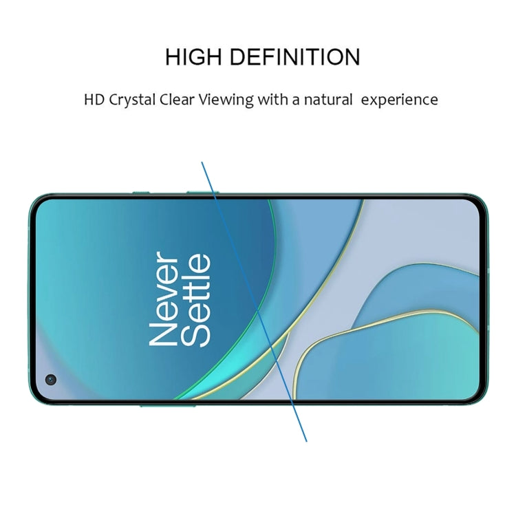 For OnePlus 8T / 8T+ 5G 25 PCS Full Glue Full Screen Tempered Glass Film by buy2fix