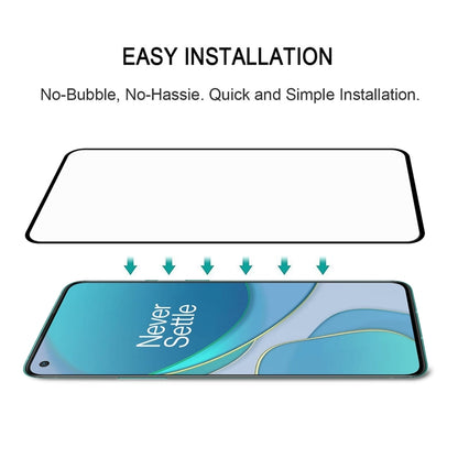 For OnePlus 8T / 8T+ 5G 25 PCS Full Glue Full Screen Tempered Glass Film by buy2fix