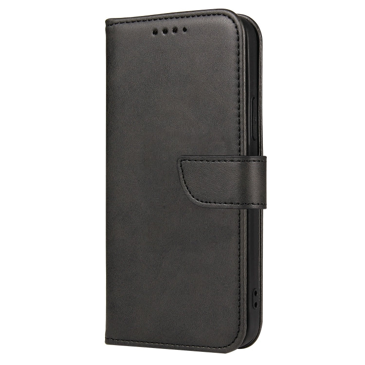 For iPhone 13 mini Calf Texture Buckle Horizontal Flip Leather Case with Holder & Card Slots & Wallet (Black) by buy2fix