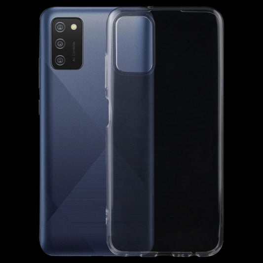 For Samsung Galaxy A03s 164mm Version 0.75mm Ultra-thin Transparent TPU Soft Protective Case by buy2fix