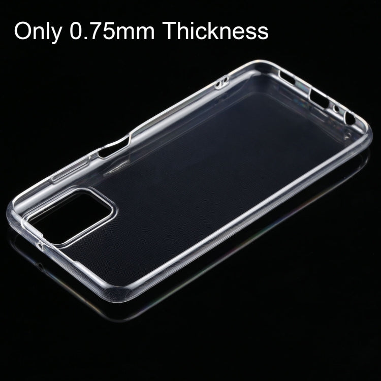For Samsung Galaxy A03s 164mm Version 0.75mm Ultra-thin Transparent TPU Soft Protective Case by buy2fix