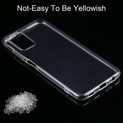 For Samsung Galaxy A03s 164mm Version 0.75mm Ultra-thin Transparent TPU Soft Protective Case by buy2fix
