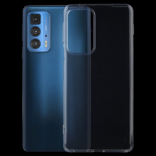 For Motorola Edge 20 Pro 0.75mm Ultra-thin Transparent TPU Soft Protective Case by buy2fix