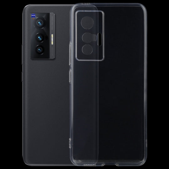 For vivo X70 0.75mm Ultra-thin Transparent TPU Soft Protective Case