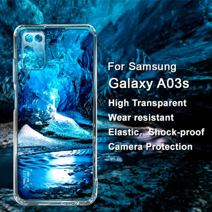 For Samsung Galaxy A03s EU Version IMAK UX-5 Series Transparent Shockproof TPU Protective Case by imak