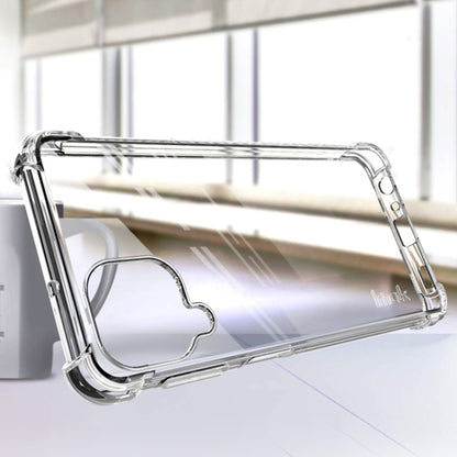 For Samsung Galaxy A22 4G IMAK All Coverage Shockproof Airbag TPU Case with Screen Protector(Transparent) by imak