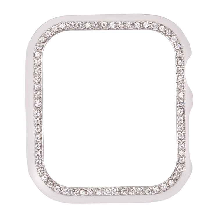 Metal Diamond Protective Watch Case For Apple Watch Series 3 & 2 & 1 38mm(Silver) by buy2fix