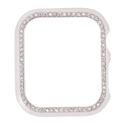 Metal Diamond Protective Watch Case For Apple Watch Series 3 & 2 & 1 38mm(Silver) by buy2fix