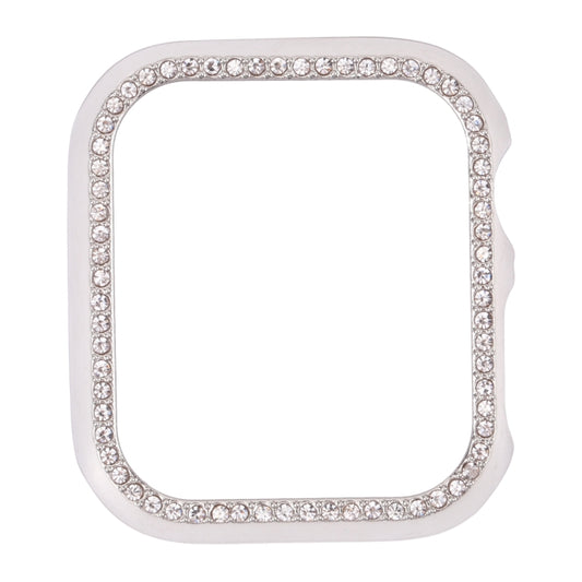 Metal Diamond Protective Watch Case For Apple Watch Series 3 & 2 & 1 38mm(Silver) by buy2fix
