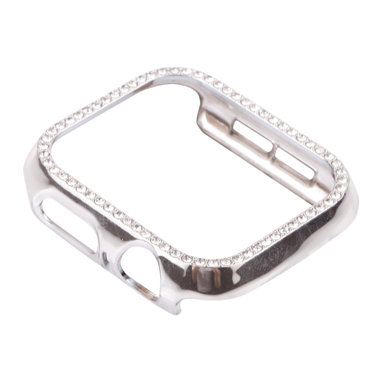 Metal Diamond Protective Watch Case For Apple Watch Series 3 & 2 & 1 38mm(Silver) by buy2fix