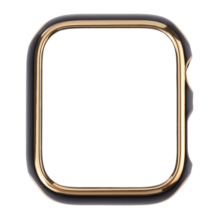 Dual-color Electroplating PC Protective Watch Case For Apple Watch Series 3 & 2 & 1 42mm(Phnom Penh + Black Background) by buy2fix