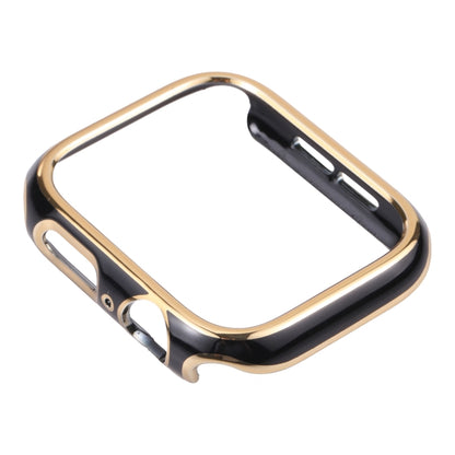Dual-color Electroplating PC Protective Watch Case For Apple Watch Series 3 & 2 & 1 42mm(Phnom Penh + Black Background) by buy2fix