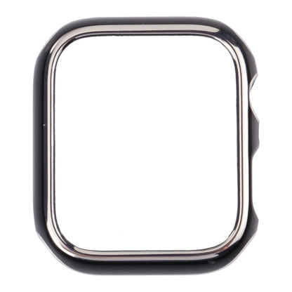 Dual-color Electroplating PC Protective Watch Case For Apple Watch Series 3 & 2 & 1 42mm(Silver Edge + Black Background) by buy2fix