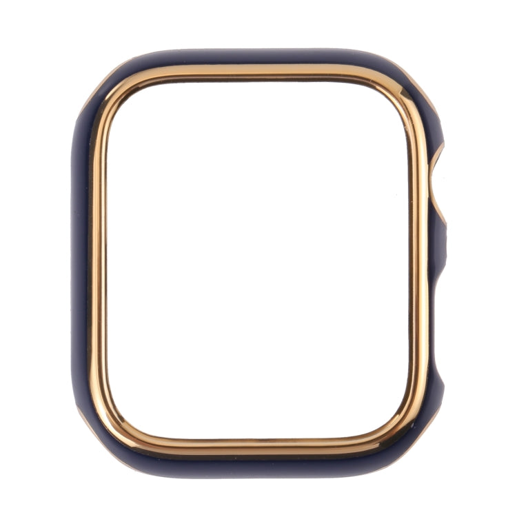 Dual-color Electroplating PC Protective Watch Case For Apple Watch Series 3 & 2 & 1 42mm(Phnom Penh + Blue Background) by buy2fix