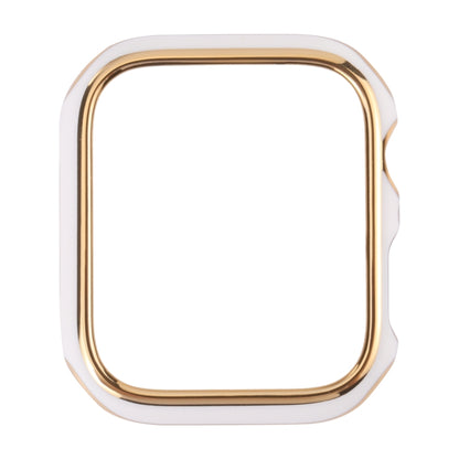 Dual-color Electroplating PC Protective Watch Case For Apple Watch Series 3 & 2 & 1 38mm(Phnom Penh + White Background) by buy2fix