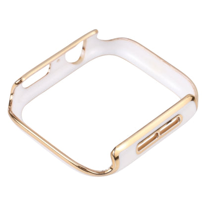 Dual-color Electroplating PC Protective Watch Case For Apple Watch Series 3 & 2 & 1 38mm(Phnom Penh + White Background) by buy2fix